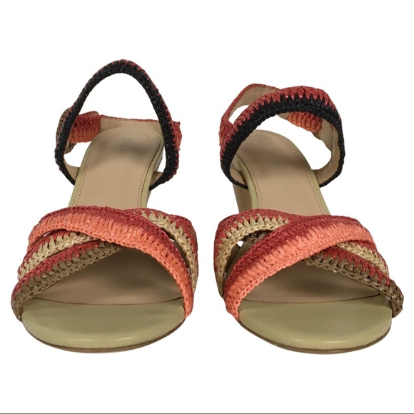 Ulla Johnson Multicolor Heels Sandals Sz 39 V8